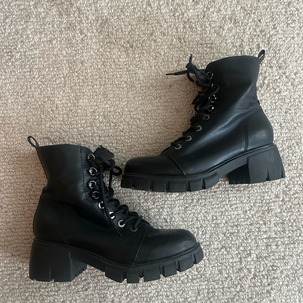 Vintage leather boots